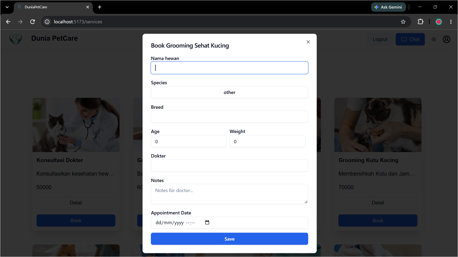 DuniaPetcare screenshot 2